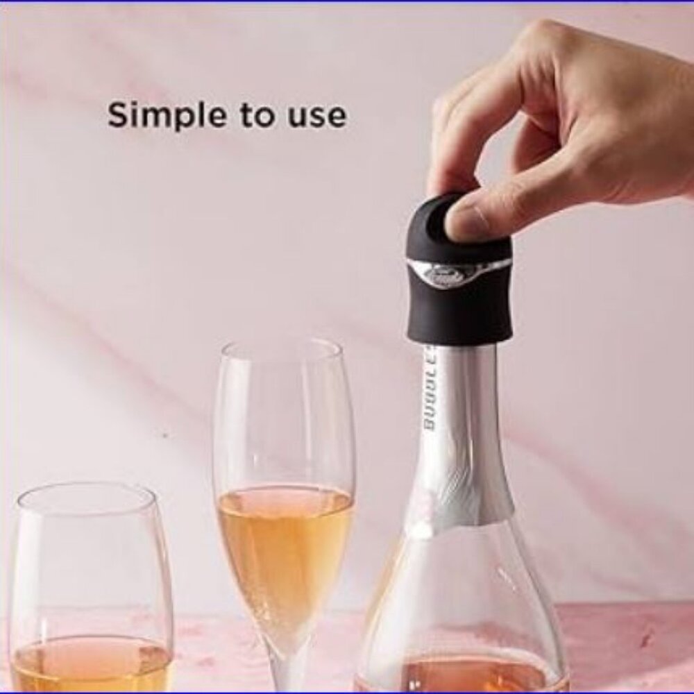 RABBIT by Metrokane Wine/Champagne Sealer - NWT/Sealed - Various Colors - Picture 9 of 15
